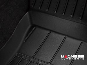 Alfa Romeo Giulia Floor Liners - Pro Line - Black - RWD Alfa Romeo Giulia Floor Liners - Pro Line - Black - RWD
